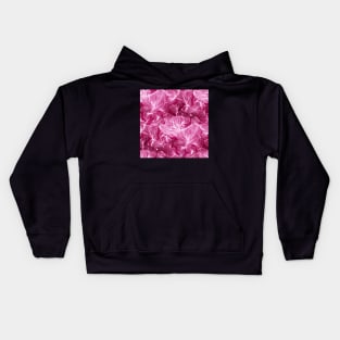 Pink Shibori Corals Kids Hoodie